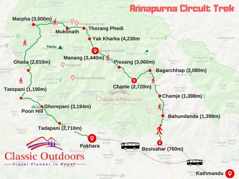 Annapurna Circuit Trek - Classic Outdoors